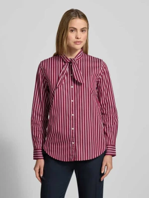 Bluzka koszulowa z listwą guzikową model ‘NUSILA’ Lauren Ralph Lauren