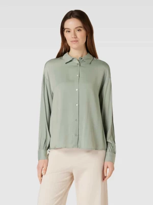 Bluzka koszulowa z listwą guzikową model ‘SANDELINA’ MSCH Copenhagen