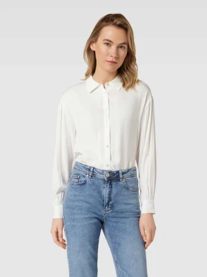 Bluzka koszulowa z listwą guzikową model ‘Sandelina’ MSCH Copenhagen