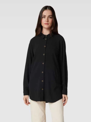 Bluzka koszulowa z listwą guzikową model ‘Sanne’ Object
