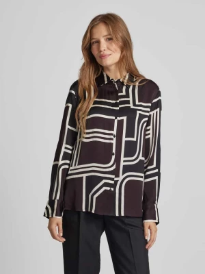 Bluzka koszulowa z listwą guzikową model ‘Zirvea’ someday