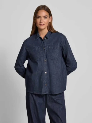 Bluzka koszulowa z listwą guzikową MORE & MORE