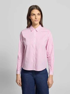 Bluzka koszulowa z listwą guzikową MORE & MORE