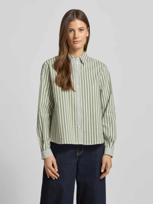 Bluzka koszulowa z listwą guzikową MORE & MORE