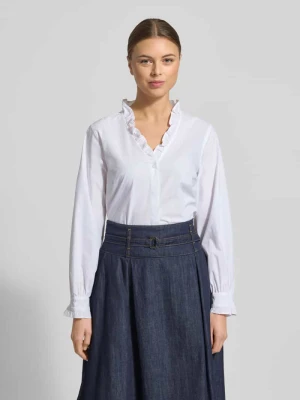 Bluzka koszulowa z listwą guzikową MORE & MORE