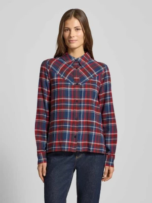 Bluzka koszulowa z listwą guzikową mustang