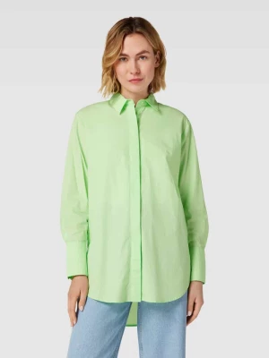 Bluzka koszulowa z listwą guzikową na całej długości Esprit