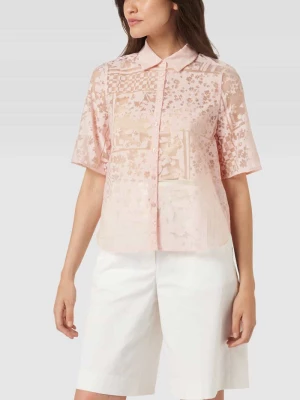 Bluzka koszulowa z listwą guzikową na całej długości model ‘Evish’ HUGO