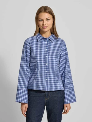 Bluzka koszulowa z listwą guzikową NEO NOIR