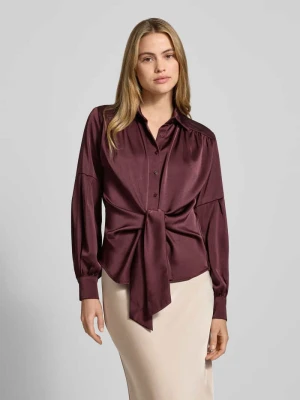 Bluzka koszulowa z listwą guzikową NEO NOIR