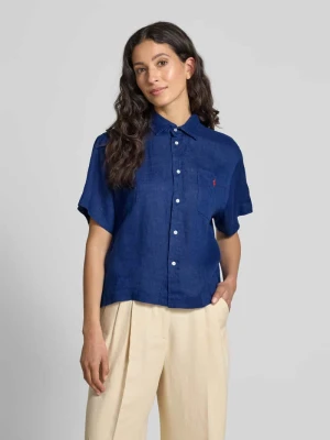 Bluzka koszulowa z listwą guzikową Polo Ralph Lauren