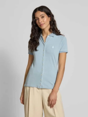 Bluzka koszulowa z listwą guzikową Polo Ralph Lauren