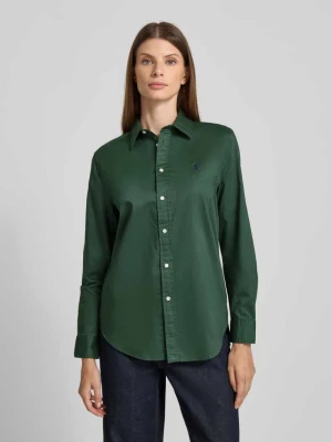 Bluzka koszulowa z listwą guzikową Polo Ralph Lauren