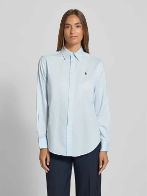 Bluzka koszulowa z listwą guzikową Polo Ralph Lauren