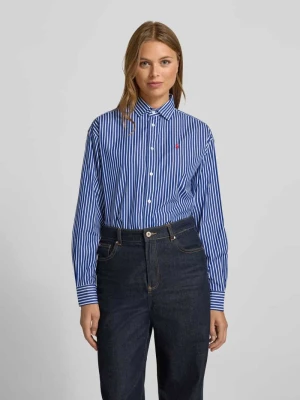 Bluzka koszulowa z listwą guzikową Polo Ralph Lauren