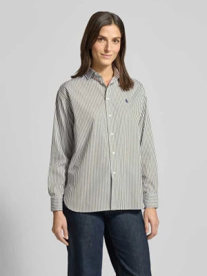 Bluzka koszulowa z listwą guzikową Polo Ralph Lauren