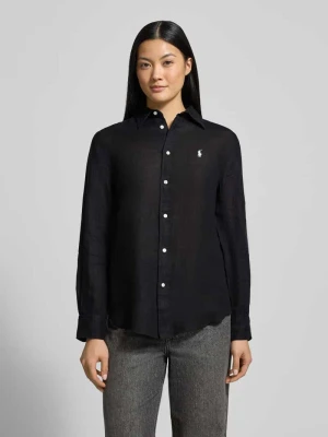 Bluzka koszulowa z listwą guzikową Polo Ralph Lauren