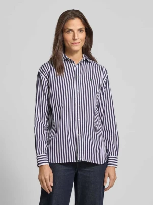 Bluzka koszulowa z listwą guzikową Polo Ralph Lauren Fioletowy