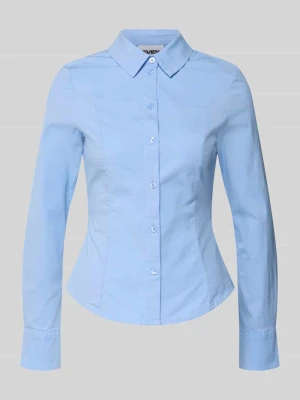 Bluzka koszulowa z listwą guzikową Review