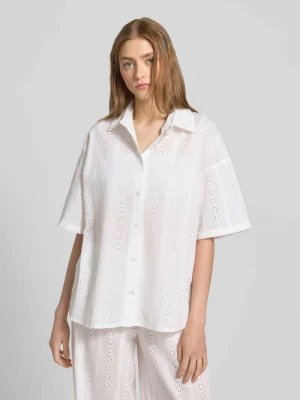 Bluzka koszulowa z listwą guzikową Review