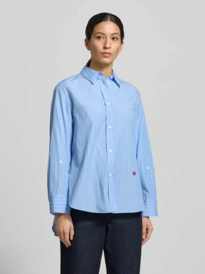 Bluzka koszulowa z listwą guzikową Windsor