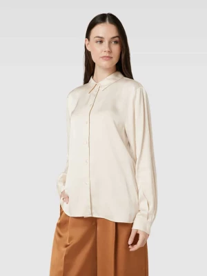 Bluzka koszulowa z mankietami model ‘FRANZISKA’ Selected Femme