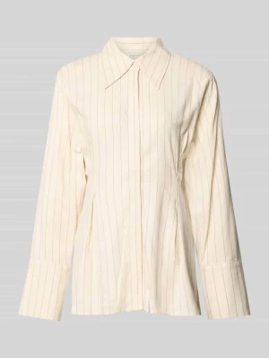 Bluzka koszulowa z mieszanka wiskozy model 'Tascha' Gestuz