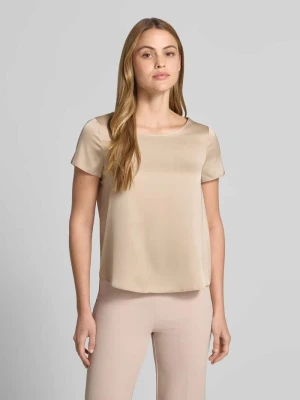 Bluzka koszulowa z okrągłym dekoltem i zaokrąglonym dołem RINASCIMENTO