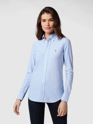 Bluzka koszulowa z piki Polo Ralph Lauren