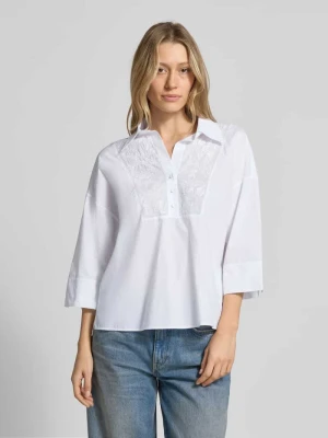 Bluzka koszulowa z rękawem 3/4 Marc Cain