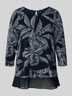 Bluzka koszulowa z tylnym dekoltem w kształcie łezki Vera Mont