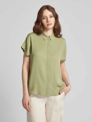 Bluzka koszulowa z wiskozy model ‘LARISAANA’ ARMEDANGELS