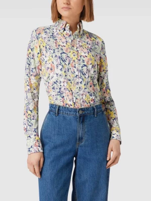 Bluzka koszulowa z wzorem kwiatowym Polo Ralph Lauren