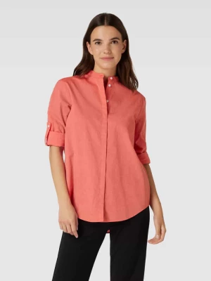 Bluzka koszulowa ze stójką model ‘Befelize’ Boss Orange