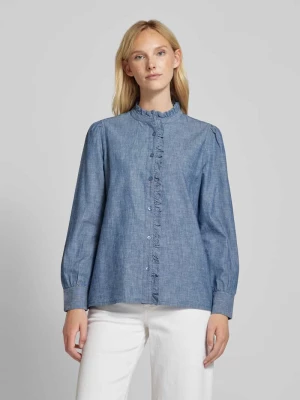 Zdjęcie produktu Bluzka koszulowa ze stójką model ‘CHAMBRAY’ Tommy Hilfiger