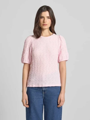 Bluzka koszulowa ze strukturalnym wzorem model 'FALL' Vila