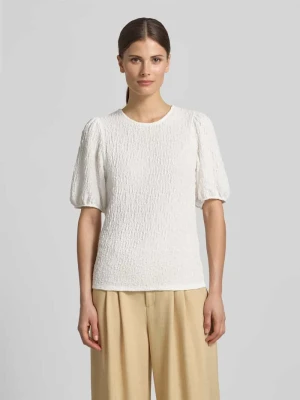 Bluzka koszulowa ze strukturalnym wzorem model 'FALL' Vila