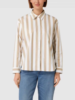 Bluzka koszulowa ze wzorem w paski CINQUE