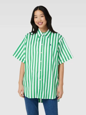 Bluzka koszulowa ze wzorem w paski Polo Ralph Lauren