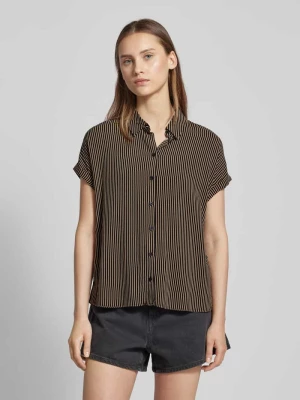 Bluzka koszulowa ze wzorem w paski Tom Tailor Denim