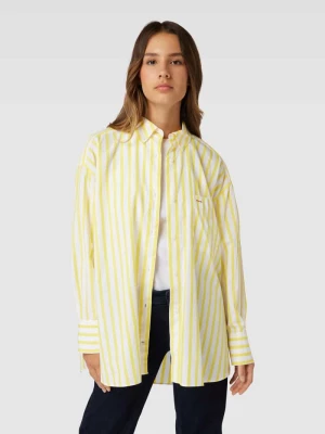 Bluzka koszulowa ze wzorem w paski Tommy Hilfiger