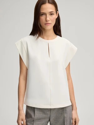 Bluzka krepowa Beata w kolorze złamanej bieli Joop