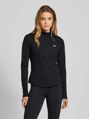 Zdjęcie produktu Bluzka krótka o kroju slim fit z długim rękawem i kołnierzem model ‘EMEA’ Under Armour