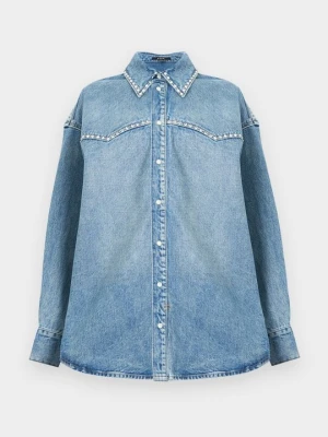Bluzka KSUBI niebieski denim