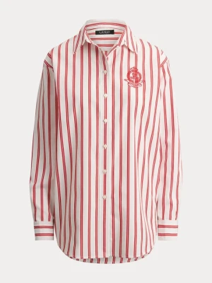 Bluzka Lauren Ralph Lauren czerwony