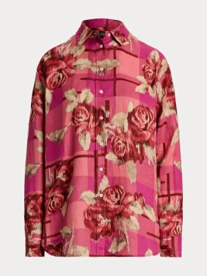 Bluzka Lauren Ralph Lauren czerwony