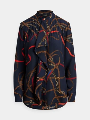 Bluzka Lauren Ralph Lauren granatowy