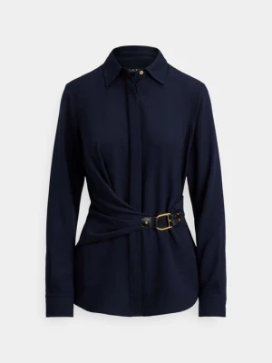 Bluzka Lauren Ralph Lauren granatowy