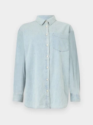 Bluzka Lauren Ralph Lauren jasnoniebieski denim