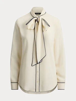 Bluzka Lauren Ralph Lauren mleczny